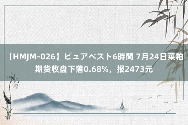 【HMJM-026】ピュアベスト6時間 7月24日菜粕期货收盘下落0.68%，报2473元