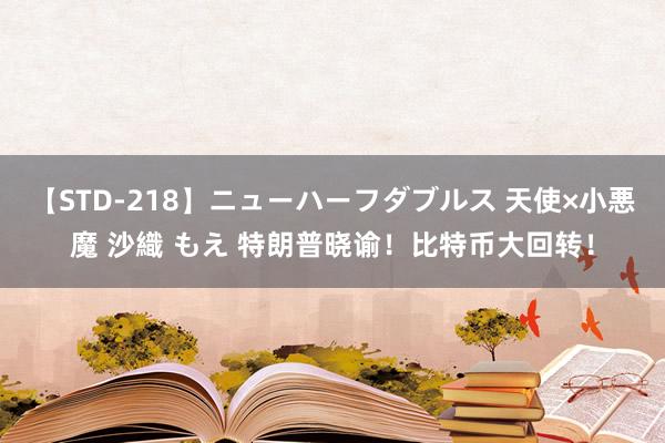 【STD-218】ニューハーフダブルス 天使×小悪魔 沙織 もえ 特朗普晓谕！比特币大回转！