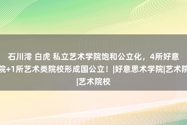 石川澪 白虎 私立艺术学院饱和公立化，4所好意思院+1所艺术类院校形成国公立！|好意思术学院|艺术院校